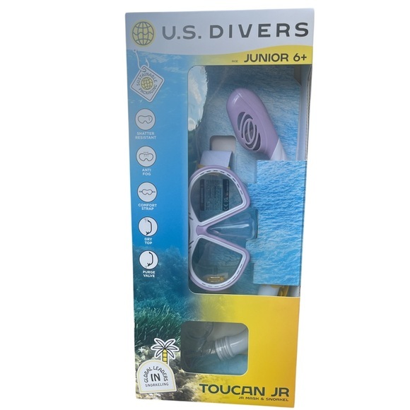 U.S Divers Other - Junior Snorkel Set - Purple